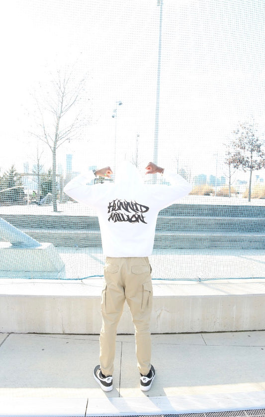 White Hunnid Million Hoodie